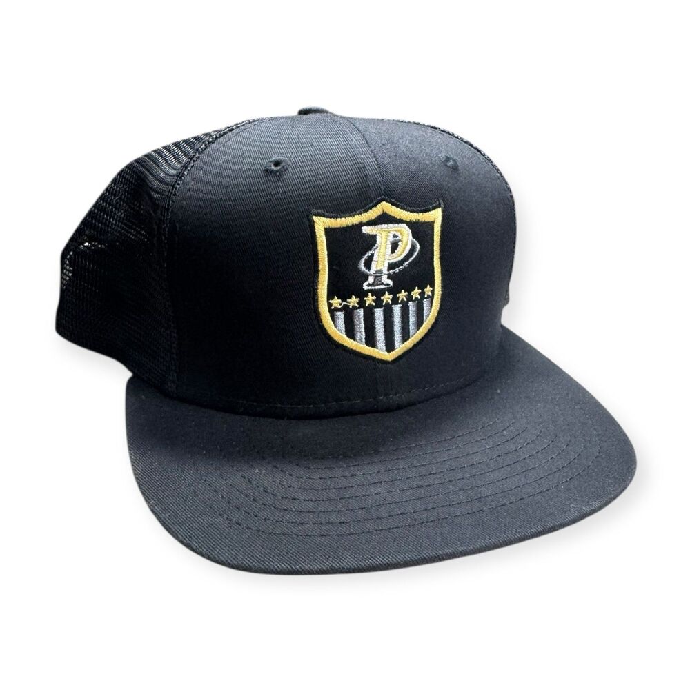 New Era Letter P Snapback Hat Mesh‎ Back Cap Adjustable OSFM